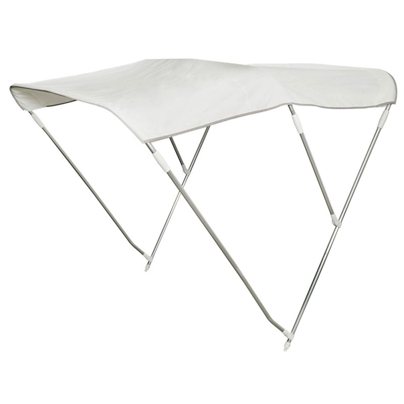 Bimini 3 arceaux alu - blanc - h 115 cm - 140 à 150 cm Bimini 3 arceaux alu - blanc - h 115 cm - 140 à 150 cm