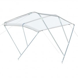 180 /à 190 cm Bleu h 145 cm NAVEO Bimini 4 arceaux alu