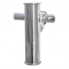 Porte-canne pour tube - tube 22 à 30 mm - fixation par clip