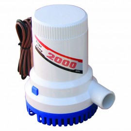 Pompe de cale centrifuge - 2000 - 7570 l/h - 12 V