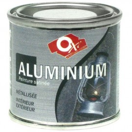 Peinture aspect métal - aluminium - 60 ml