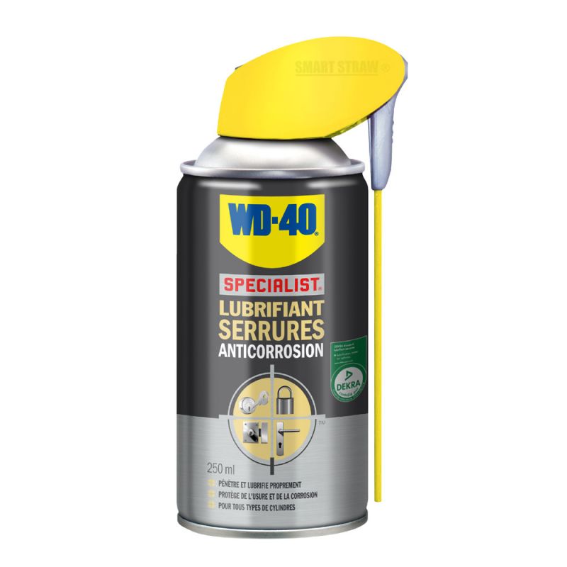 WD-40 - spécialist lubrifiant serrure - 250 ml - LUB4191