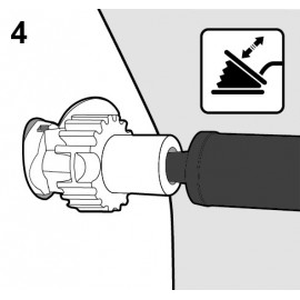 Raccord pour valve Plastimo