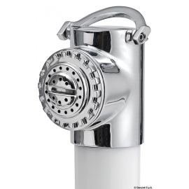 Coffret de douche EVO blc avec douchette Mizar - tuyau 2.5 m PVC