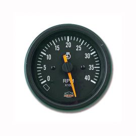 Afficheur compte-tours diesel 0-4000 RPM - G Line - Ø 84 mm - noir