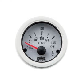 Afficheur température hors-bord 20-100 ohms - G Line - Ø 52 mm - blanc