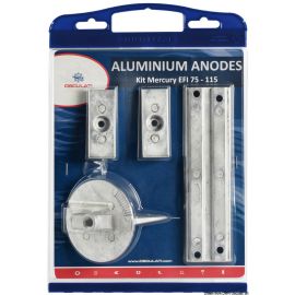 Kit anodes aluminium 75/80/90/100/115 EFI