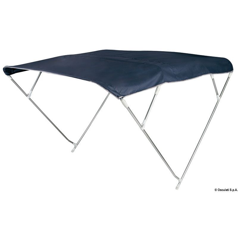 Decktent - Bimini Gonflable Pour Bateau - Ombre UV30 - Taille XS à L - Navigation Jusqu'à 25 Nœuds