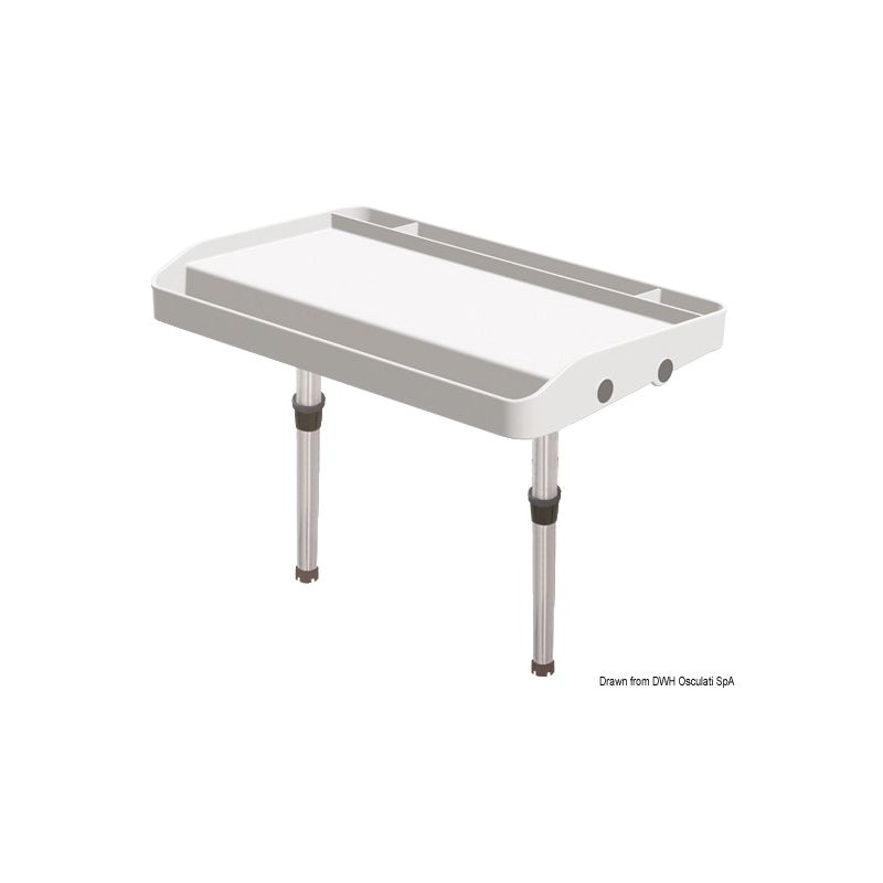 Plateau porte-appâts et nettoyage - 700x420 mm Plateau porte-appâts et nettoyage - 700x420 mm