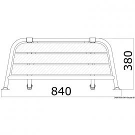 Passerelles arrières pour voiliers - largeur de 840 à 1310 mm