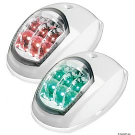 Feu de navigation LED Evoled rouge & vert 112,5° - ABS ou inox