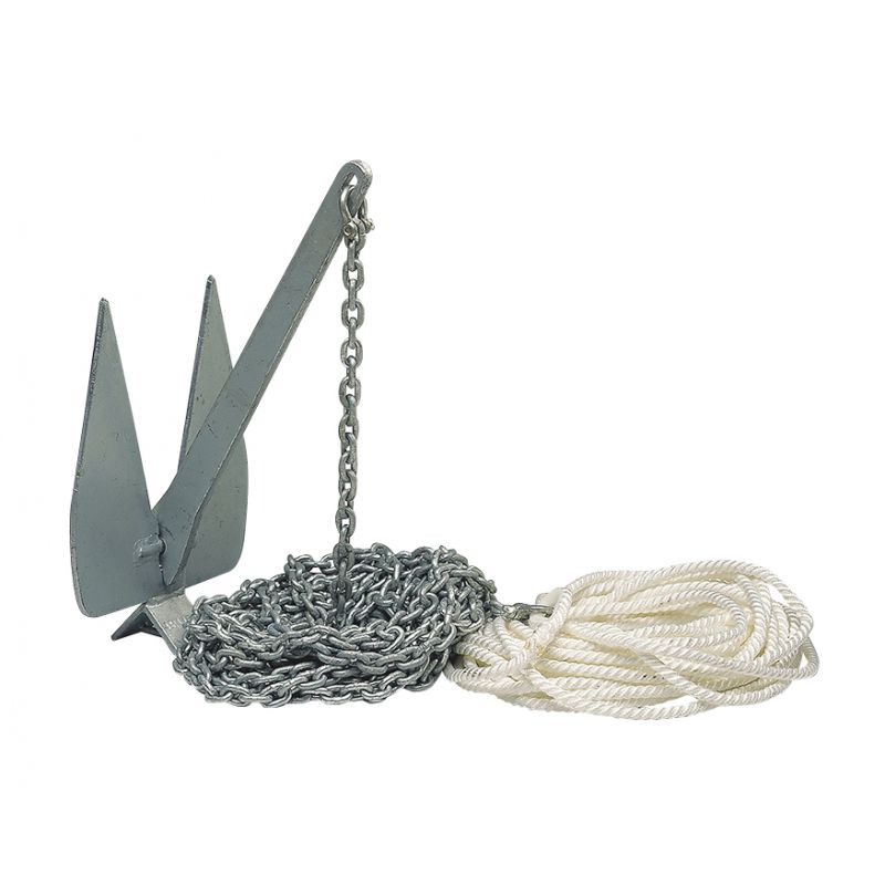 Package Britany - ancre, chaine, cordage, manille Package Britany - ancre, chaine, cordage, manille