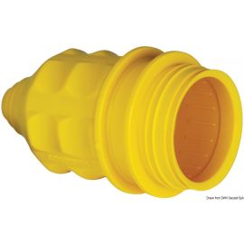 Marinco Prise 32 A Capuchon en Caoutchouc Jaune