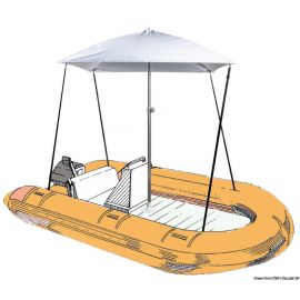 Bimini Parasol pliable pour bateau