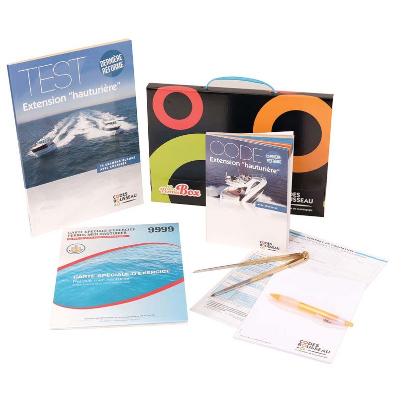 Kit examen extension hauturier Kit examen extension hauturier