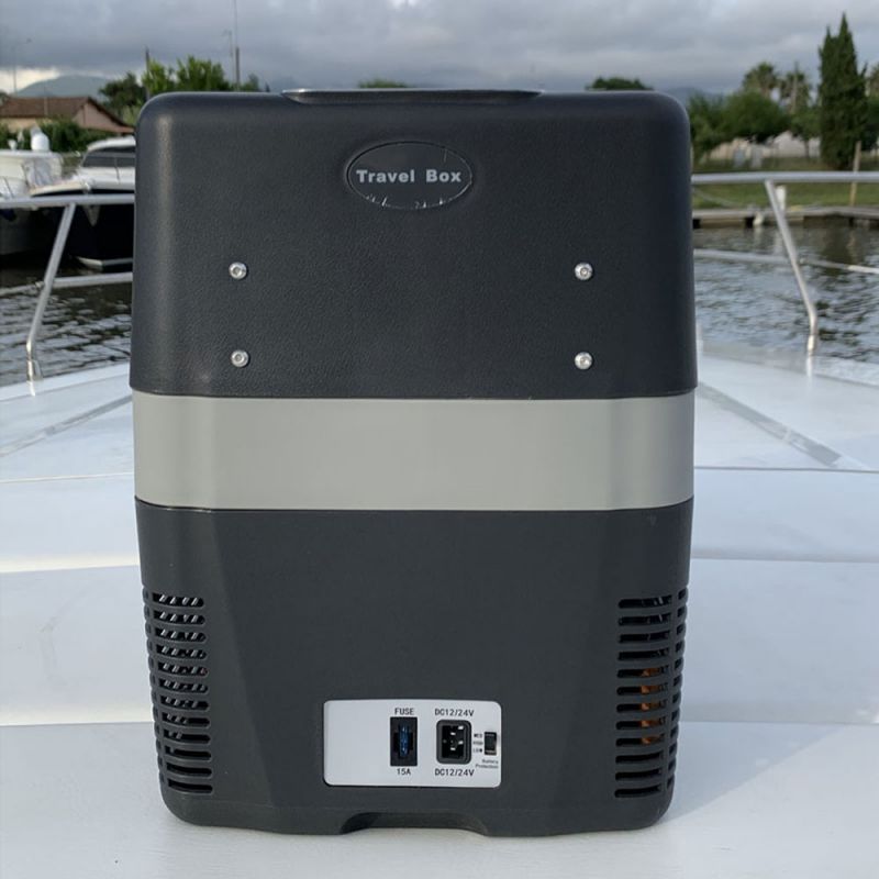 Glacière électrique Briebe – 40L – 12V/220V – 58W – Voiture Et Camping