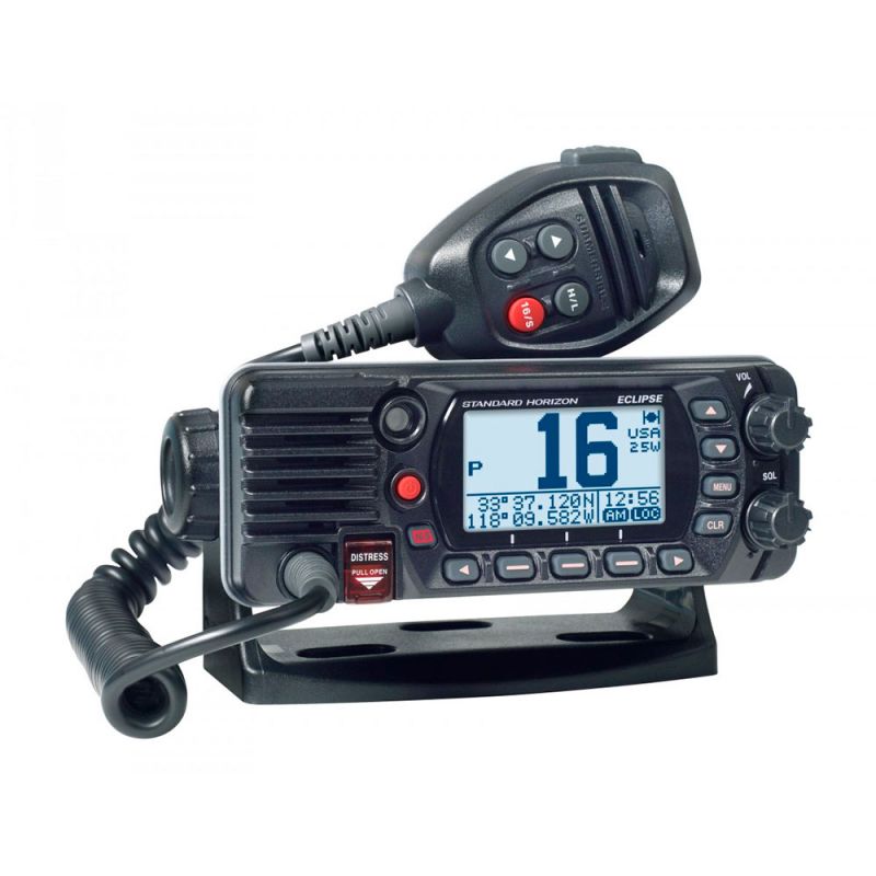 VHF Fixe ASN RT750 V2 Avec Antenne GPS Intégrée - Radio Marine Fixe