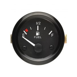 Afficheur niveau de carburant 240-33 Ohms - Ecoline - Ø 52 mm - Fond noir