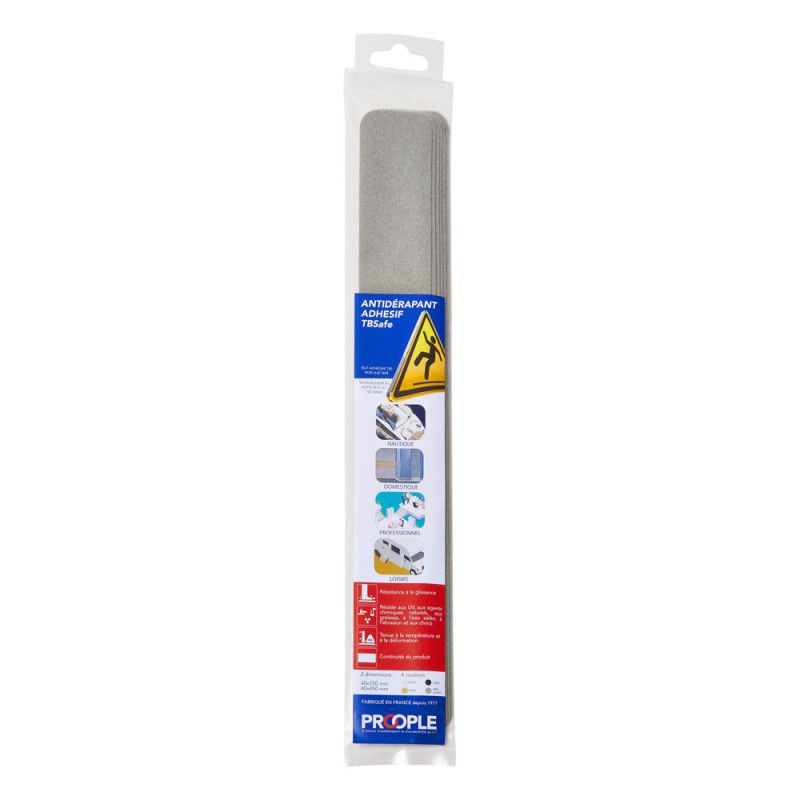 Antidérapants TBS 10 - 40x350 mm - Blister de 6 Antidérapants TBS 10 - 40x350 mm - Blister de 6