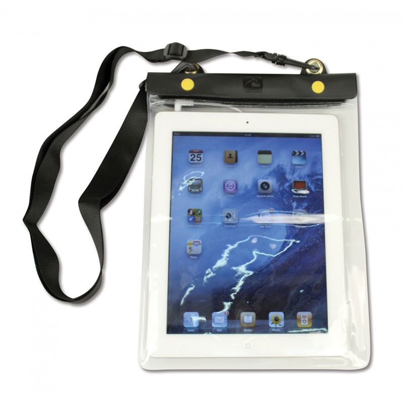 Pochette étanche Pour Tablette 23x26.5 Cm - PVC, Avec Lanière, Pour Plage, Piscine, Sports Nautiques