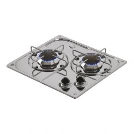 Plaque de cuisson encastrable gaz inox