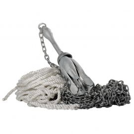 Kit de mouillage ancre grappin+cordage+chaine+manille