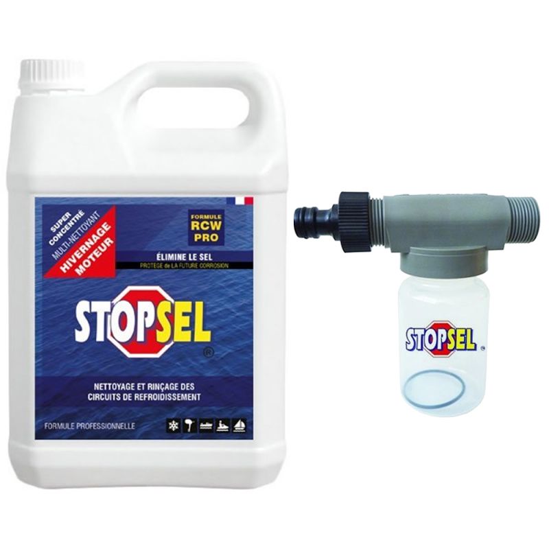 Pack STOPSEL RCW PRO 5 litres - automix 125 ou 250 ml