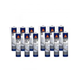 Sikaflex 290 DC PRO - Noir - cartouche 300 ml - Lot de 12