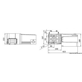 Treuil électrique de 600 à 900 W - 12 ou 24V