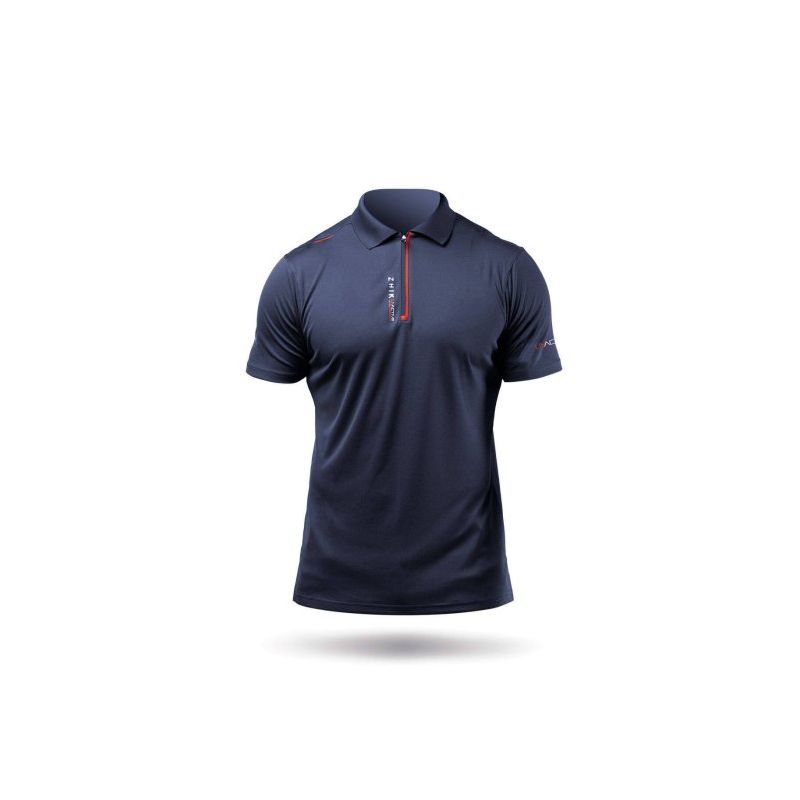 Haut 1/4 ZIP col haut pour hommes UVActive - Bleu marine