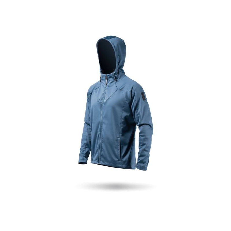 SWEAT CAPUCHE TECH BLEU HOMME S