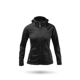 SWEAT CAPUCHE TECH NOIR FEMME XS