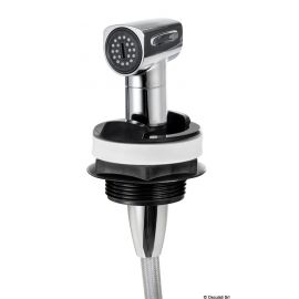 Douche Saturn mitigeur horizontal noir