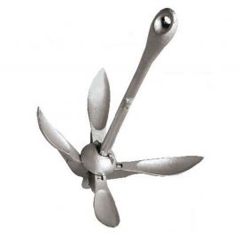 Ancre grappin - acier galvanisé - 10 kg - 640 x 595 x 130 mm