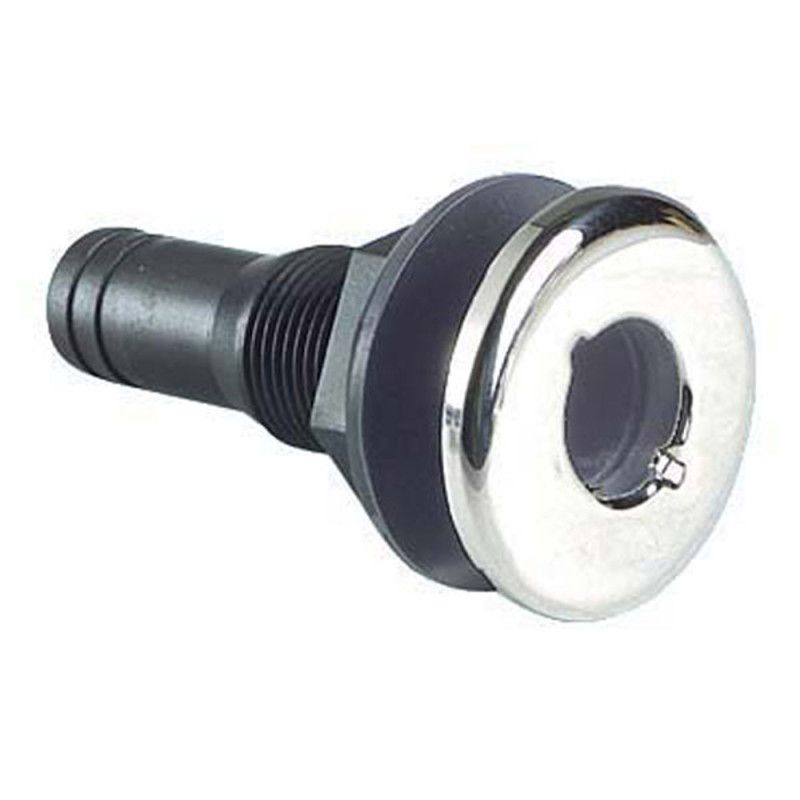 Passe-coque nylon & inox - 7/8'' - Ø 16 mm