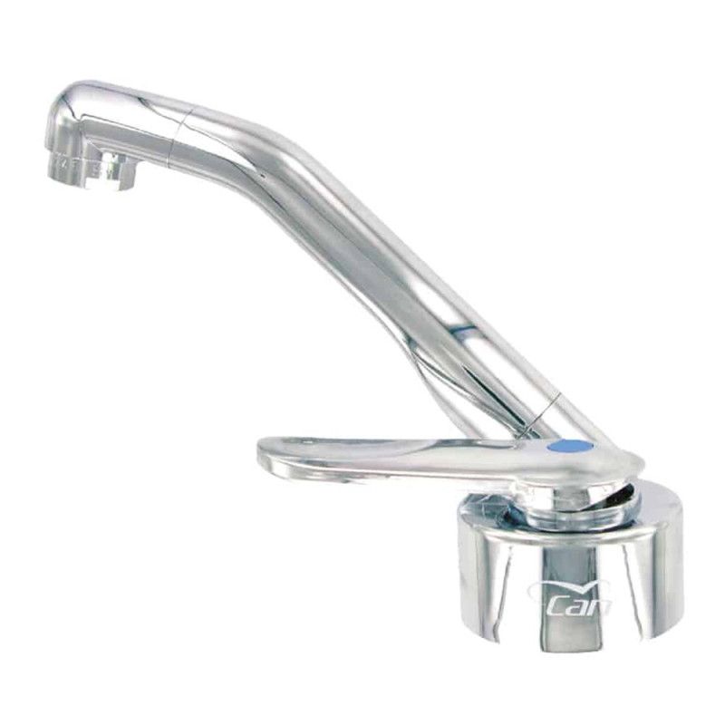 Robinet rabattable en plastique chromé - mitigeur Robinet rabattable en plastique chromé - mitigeur