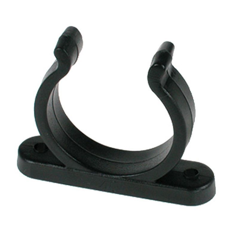 Clips plastique pour tube - noir - Ø 25 mm - Boite de 10 Clips plastique pour tube - noir - Ø 25 mm - Boite de 10