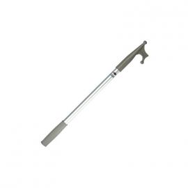 Gaffe aluminium fixe - Ø 25 ou 30 mm - 1,30 à 2,10 m