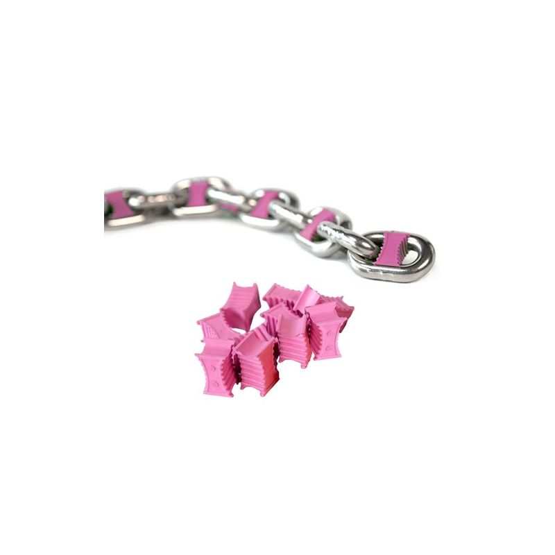 Marqueur de chaine - 6 mm - rose - Blister de 14 Marqueur de chaine - 6 mm - rose - Blister de 14