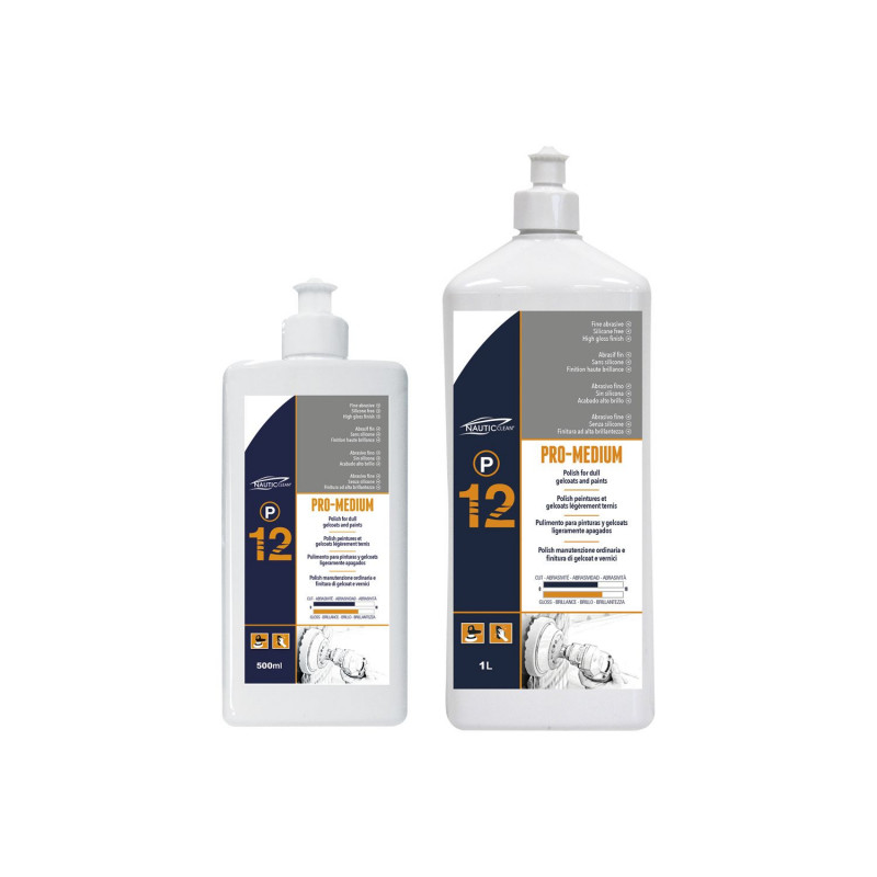 NAUTIC CLEAN 12 Polish Pro Médium - flacon 500 ml