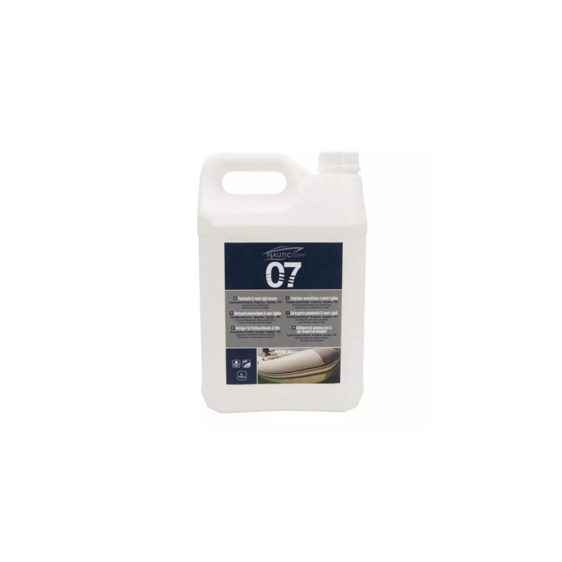 NAUTIC CLEAN 07 Nettoyant pneumatiques & semi-rigides 5 L NAUTIC CLEAN 07 Nettoyant pneumatiques & semi-rigides 5 L