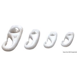 Crochet mousqueton en nylon pour sandow - 6 mm