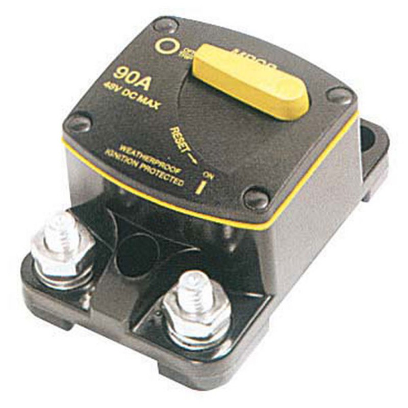 Disjoncteur magnéto-thermique saillie USA - 70A Disjoncteur magnéto-thermique saillie USA - 70A