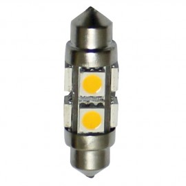 Ampoules LED fusée - 1 pièce - 1.7 W - Longueur 36 mm - 8 Led