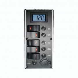 Tableau électrique série PCAL avec voltmètre numérique 9/32V