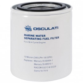 Cartouche pour filtre diesel avec décanteur alu - 193 l/h