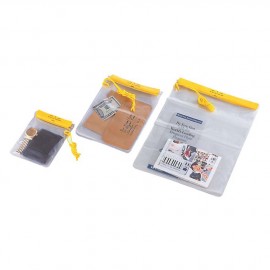 Pochette porte-documents et objets -  étanche - PVC transparent - 127 x 178 mm