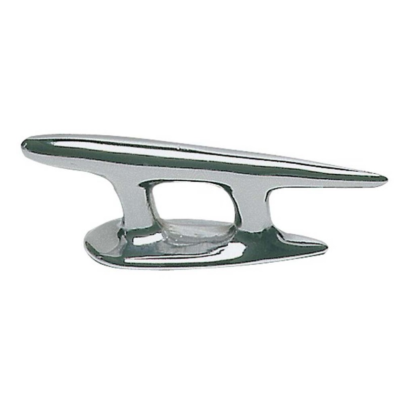 Taquet profilé laiton chromé 100mm Taquet profilé laiton chromé 100mm