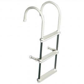 INOX 4 Marches échelle De Bain Bateau Pliable avec Pédales