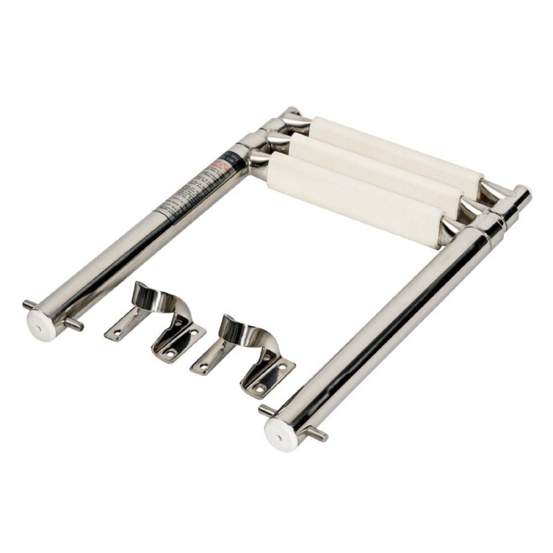 GARDTECH Marchepied Simple, Marche Pied Pliable en Aluminium, d'une